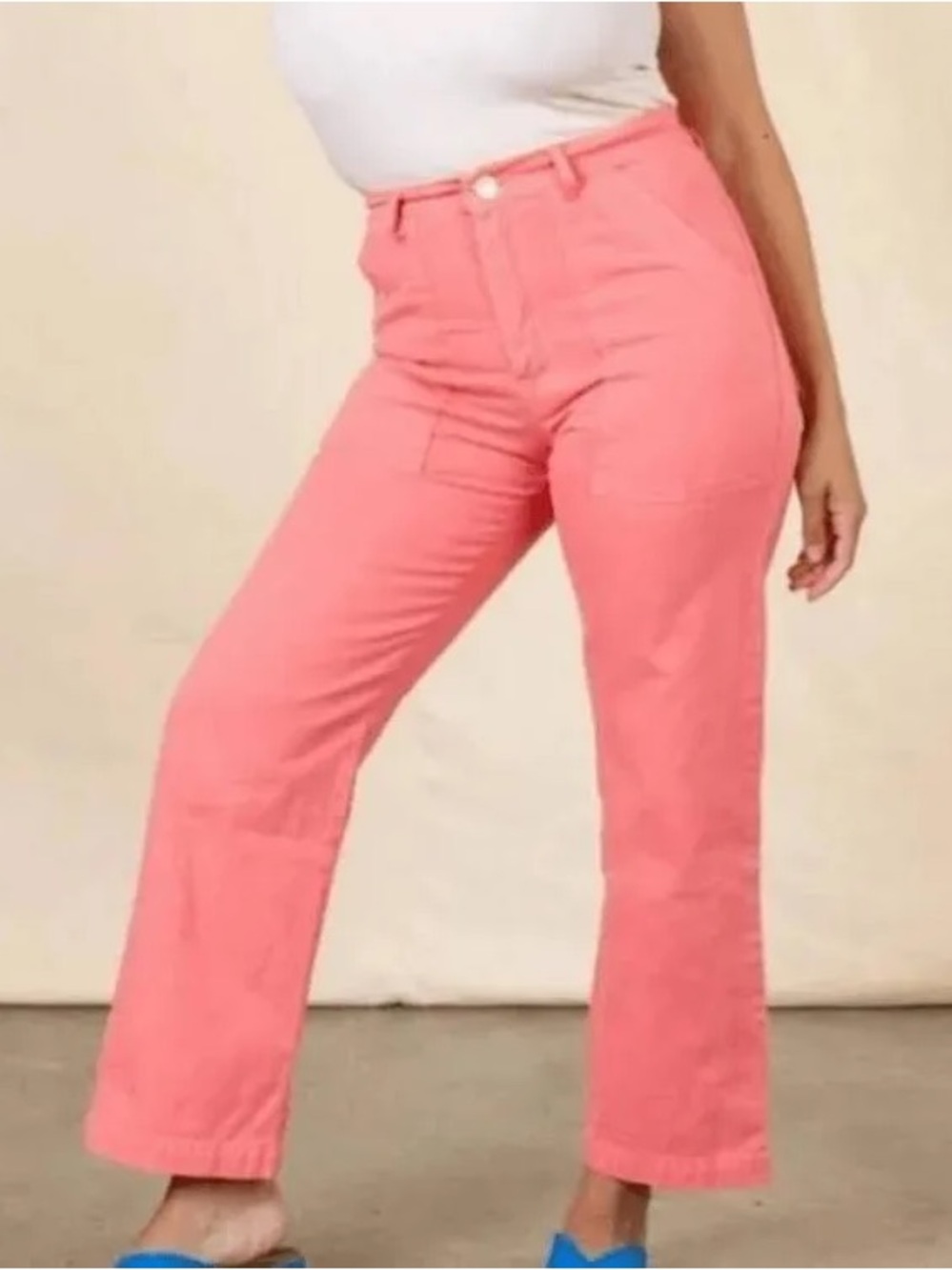 Big Bud Press Work Pants Flamingo Pink small